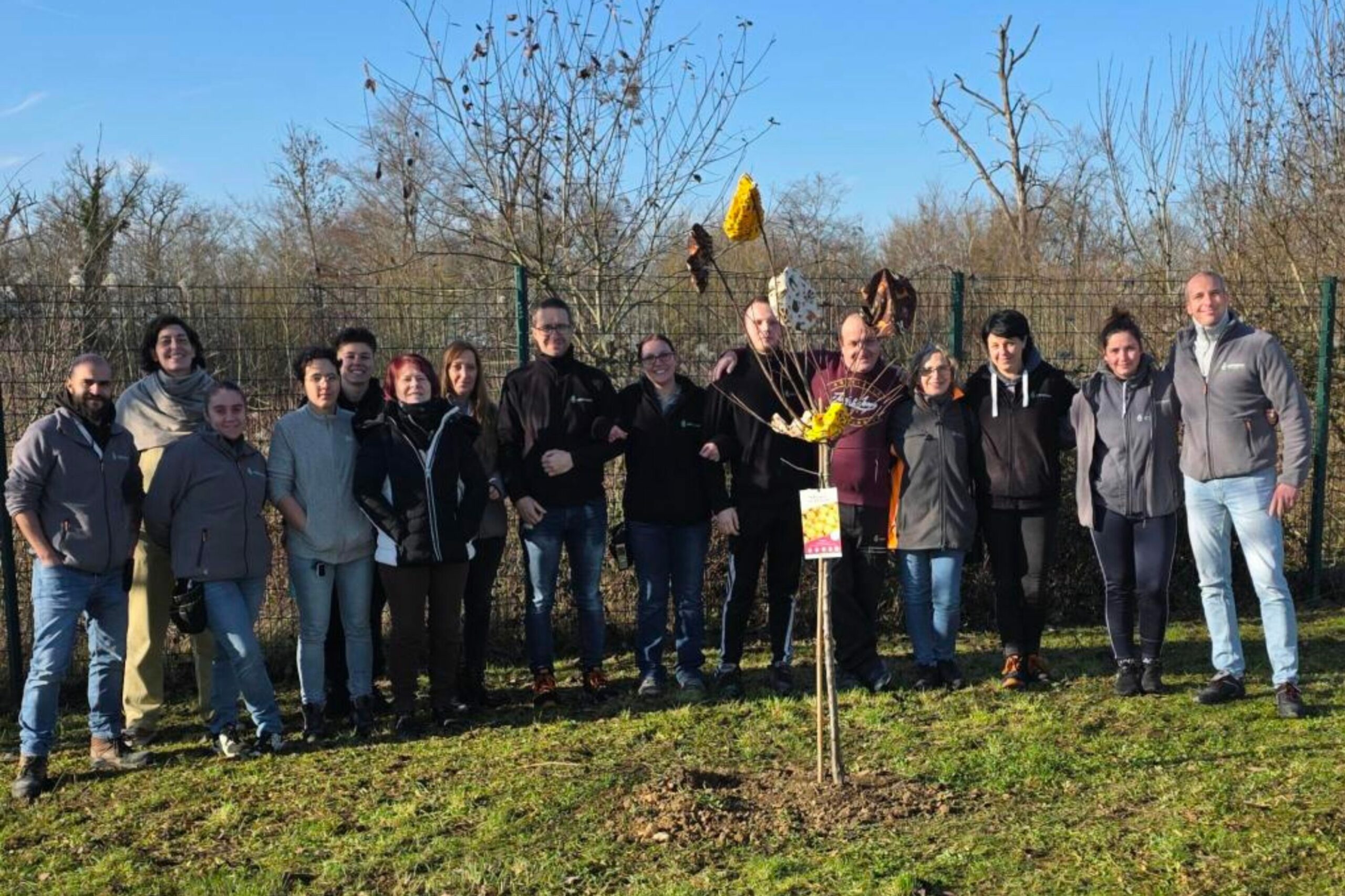 Plantation de l'arbre à Centravet Nancy - RSE